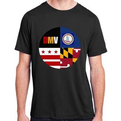 Dmv Love Embrace The Capital Region Adult ChromaSoft Performance T-Shirt