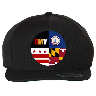 Dmv Love Embrace The Capital Region Wool Snapback Cap