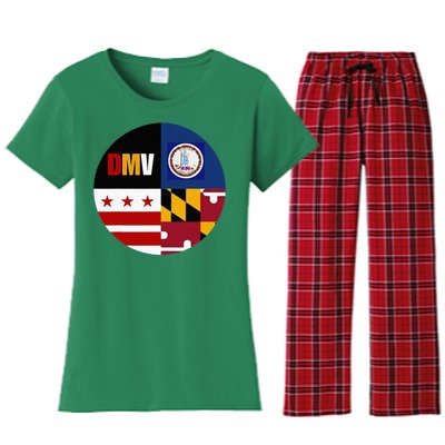 Dmv Love Embrace The Capital Region Women's Flannel Pajama Set