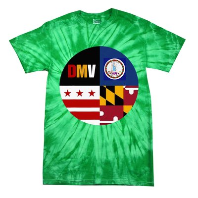 Dmv Love Embrace The Capital Region Tie-Dye T-Shirt