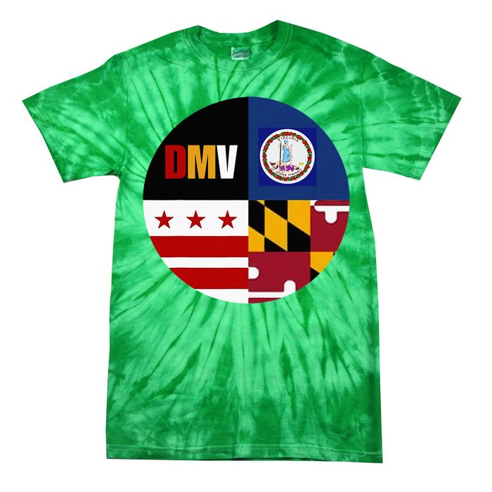 Dmv Love Embrace The Capital Region Tie-Dye T-Shirt