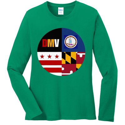 Dmv Love Embrace The Capital Region Ladies Long Sleeve Shirt