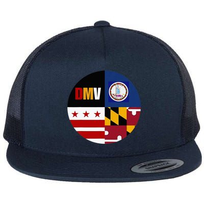 Dmv Love Embrace The Capital Region Flat Bill Trucker Hat