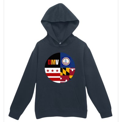 Dmv Love Embrace The Capital Region Urban Pullover Hoodie