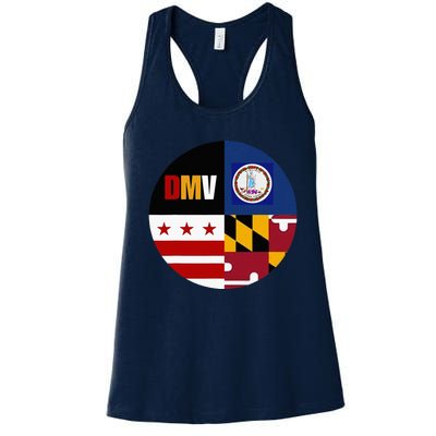 Dmv Love Embrace The Capital Region Women's Racerback Tank