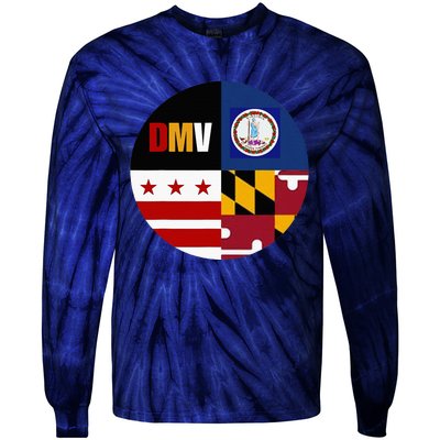 Dmv Love Embrace The Capital Region Tie-Dye Long Sleeve Shirt