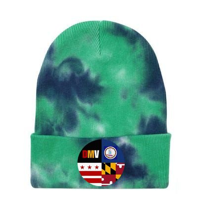 Dmv Love Embrace The Capital Region Tie Dye 12in Knit Beanie