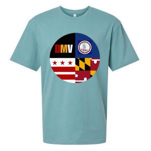 Dmv Love Embrace The Capital Region Sueded Cloud Jersey T-Shirt