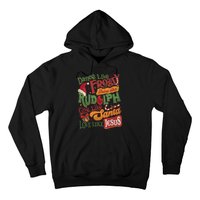 Dance Like Frosty Shine Like Rudolph Give Like Santa Love Like Jesus Hoodie