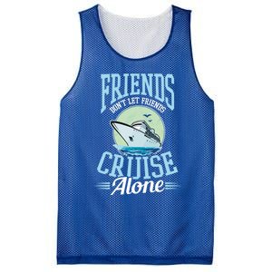 Dont Let Friends Cruise Alone Design Cruise Vacation Gift Mesh Reversible Basketball Jersey Tank