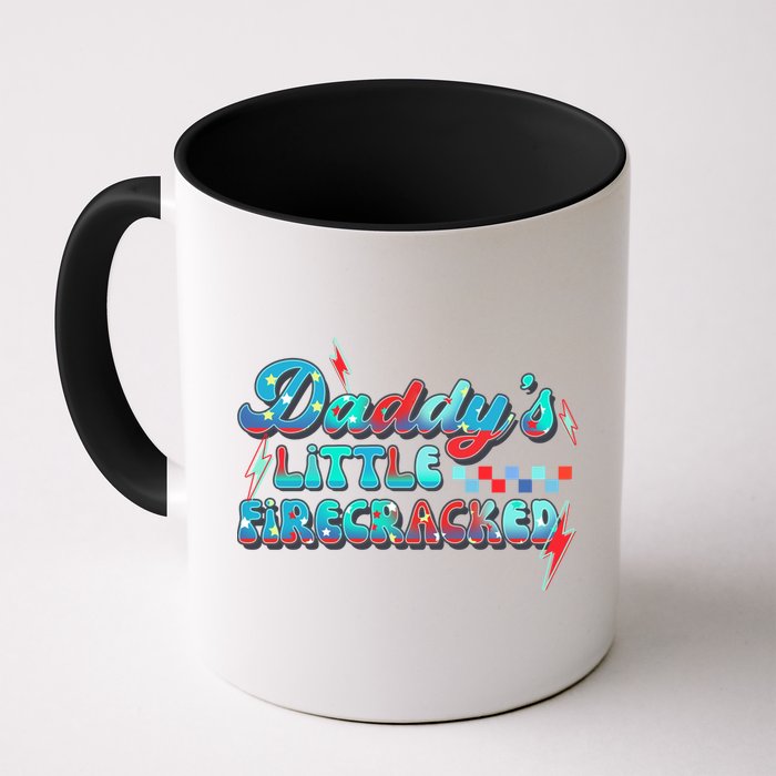 Daddys Little Firecracker Happy 4th Of July Independence Gift Mug