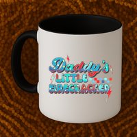Daddys Little Firecracker Happy 4th Of July Independence Gift Mug