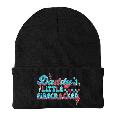 Daddys Little Firecracker Happy 4th Of July Independence Gift Beanie