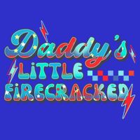 Daddys Little Firecracker Happy 4th Of July Independence Gift Button