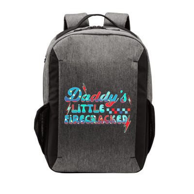 Daddys Little Firecracker Happy 4th Of July Independence Gift Vector Backpack