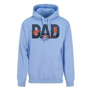 Dad Life Fishing Lover Fathers Day Gift Unisex Surf Hoodie