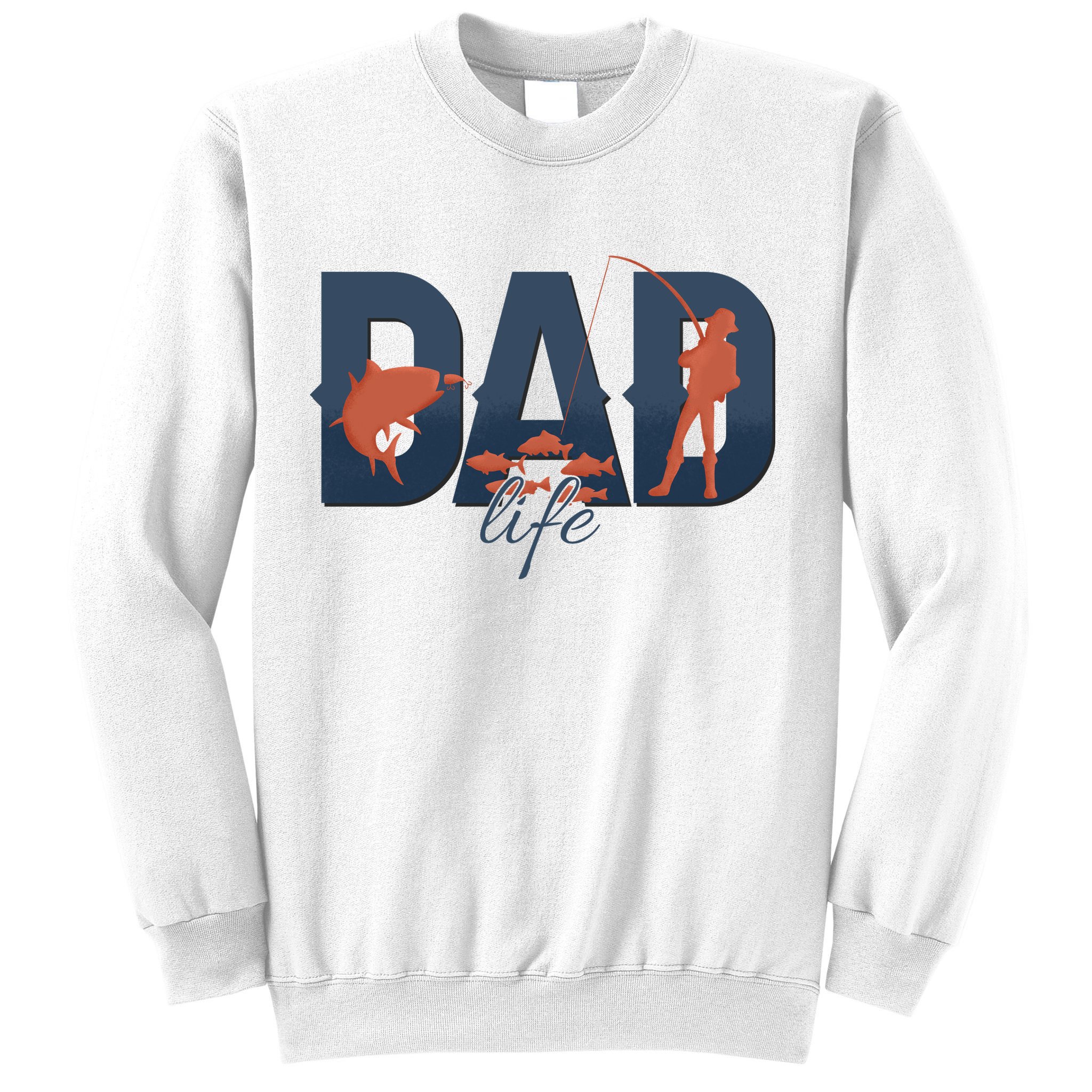 Dad Life Fishing Lover Fathers Day Gift Sweatshirt