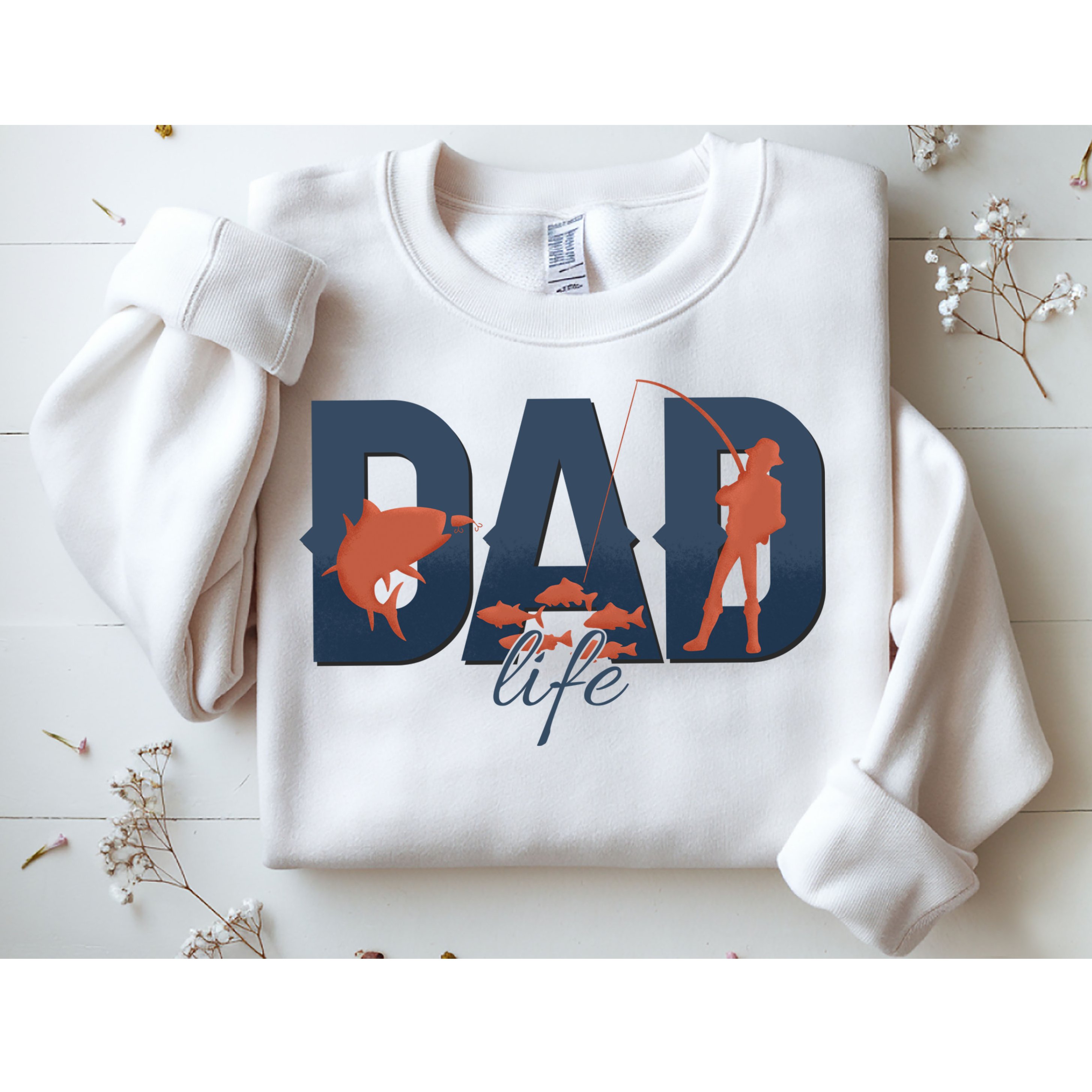 Dad Life Fishing Lover Fathers Day Gift Sweatshirt