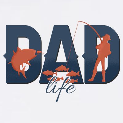 Dad Life Fishing Lover Fathers Day Gift T-Shirt
