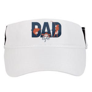 Dad Life Fishing Lover Fathers Day Gift Adult Drive Performance Visor