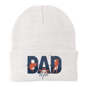 Dad Life Fishing Lover Fathers Day Gift Knit Cap Winter Beanie