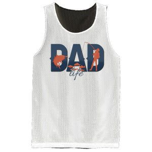 Dad Life Fishing Lover Fathers Day Gift Mesh Reversible Basketball Jersey Tank