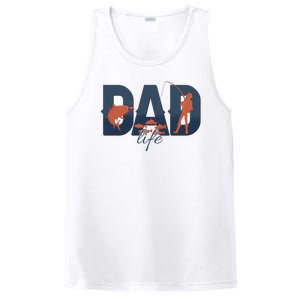 Dad Life Fishing Lover Fathers Day Gift PosiCharge Competitor Tank