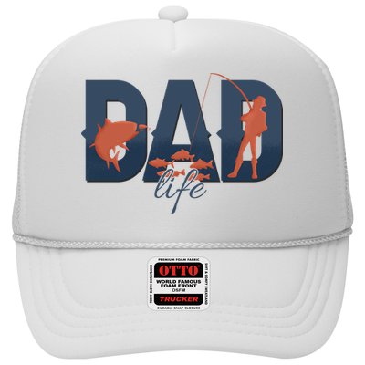 Dad Life Fishing Lover Fathers Day Gift Trucker Hat