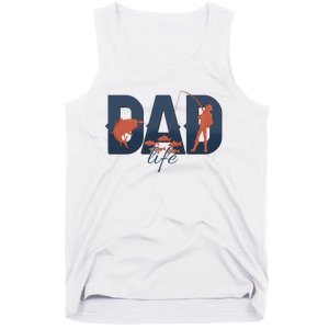 Dad Life Fishing Lover Fathers Day Gift Tank Top