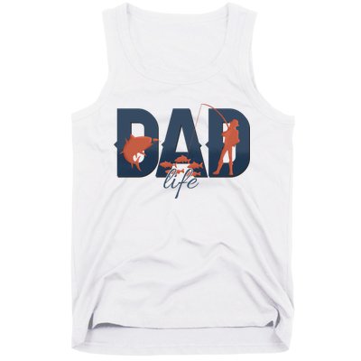 Dad Life Fishing Lover Fathers Day Gift Tank Top