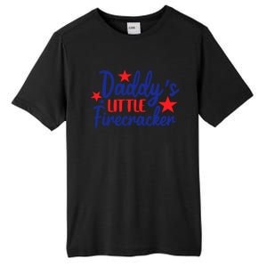 Daddys Little Firecracker Freedom 4t Of July Gift Tall Fusion ChromaSoft Performance T-Shirt