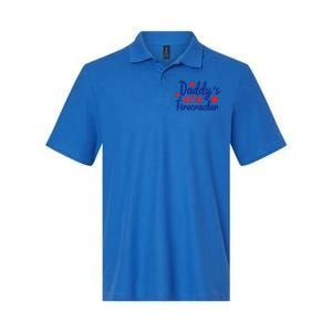 Daddys Little Firecracker Freedom 4t Of July Gift Softstyle Adult Sport Polo