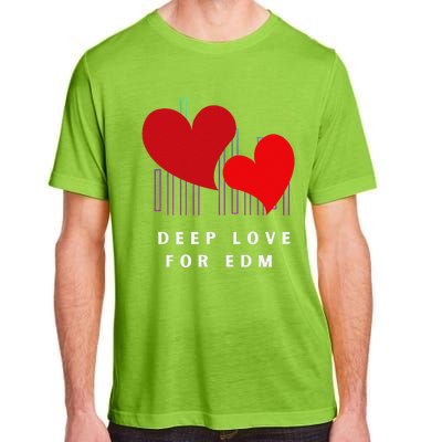 Deep Love For Edm Electronic Dance Music Humor Adult ChromaSoft Performance T-Shirt