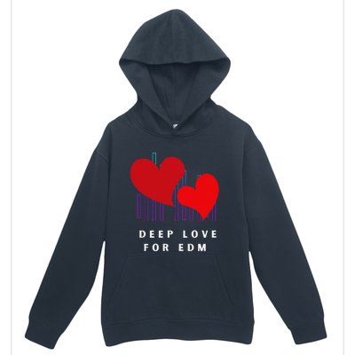 Deep Love For Edm Electronic Dance Music Humor Urban Pullover Hoodie