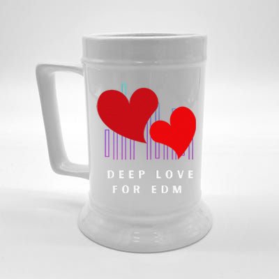 Deep Love For Edm Electronic Dance Music Humor Beer Stein