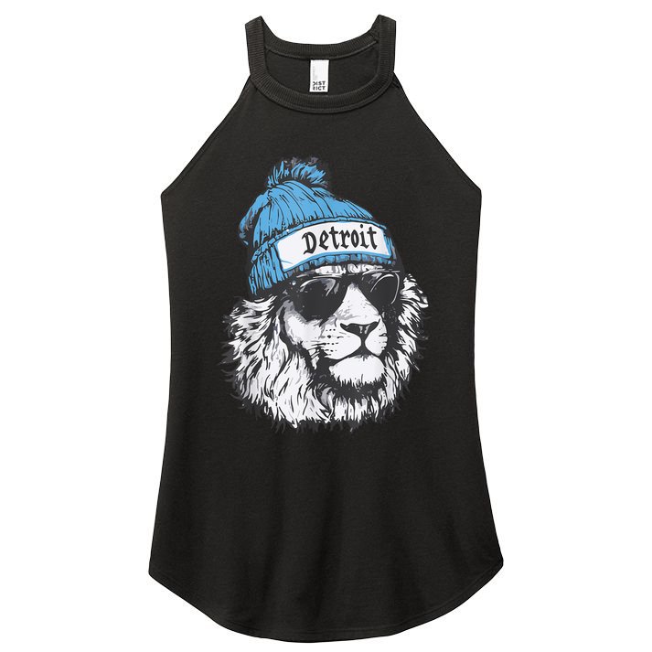Detroit Lovers Fan Gear Women's Perfect Tri Rocker Tank