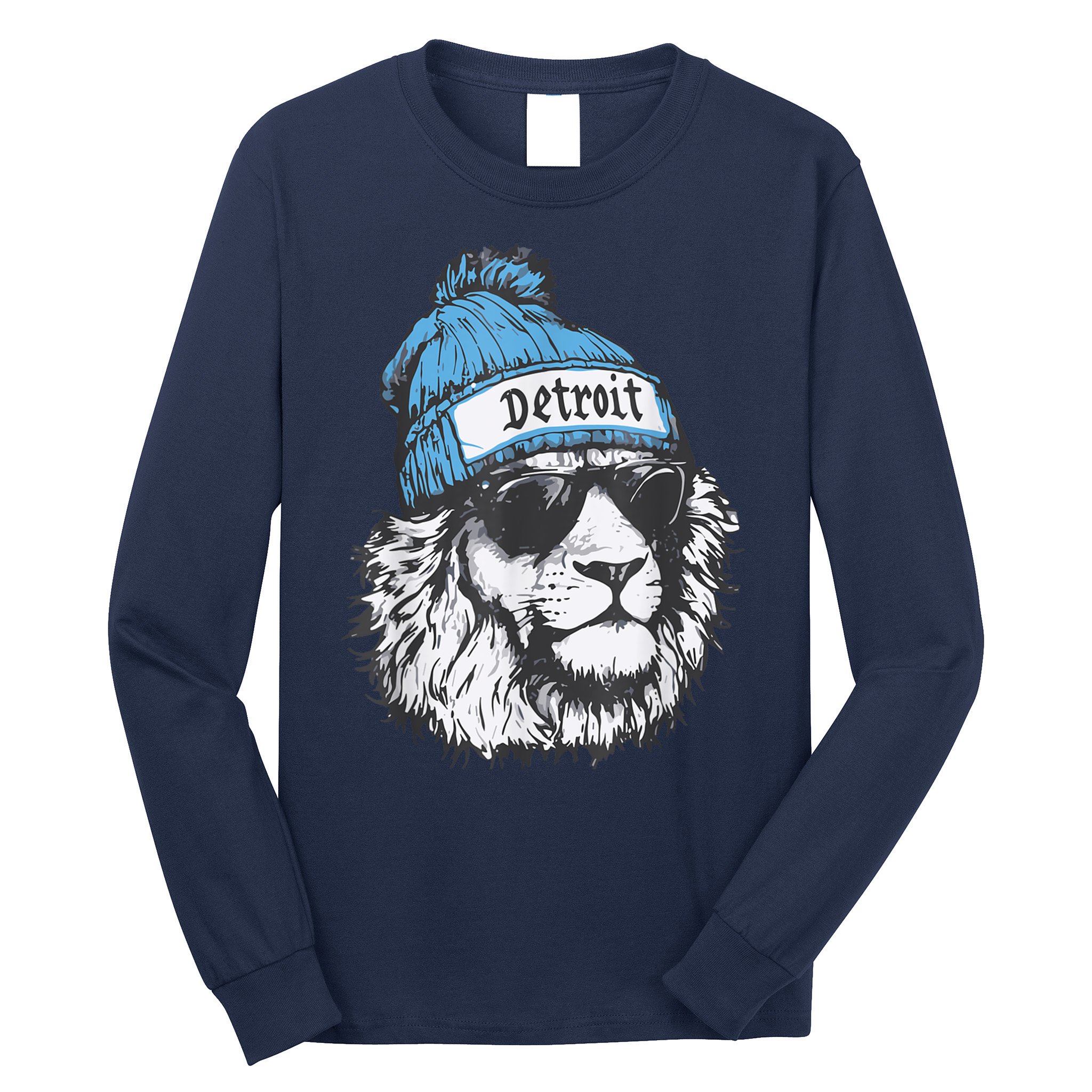 Detroit Lovers Fan Gear Long Sleeve Shirt