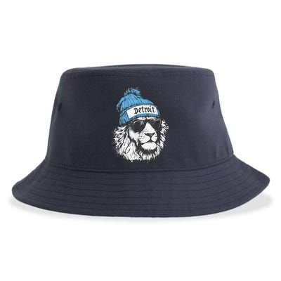 Detroit Lovers Fan Gear Sustainable Bucket Hat