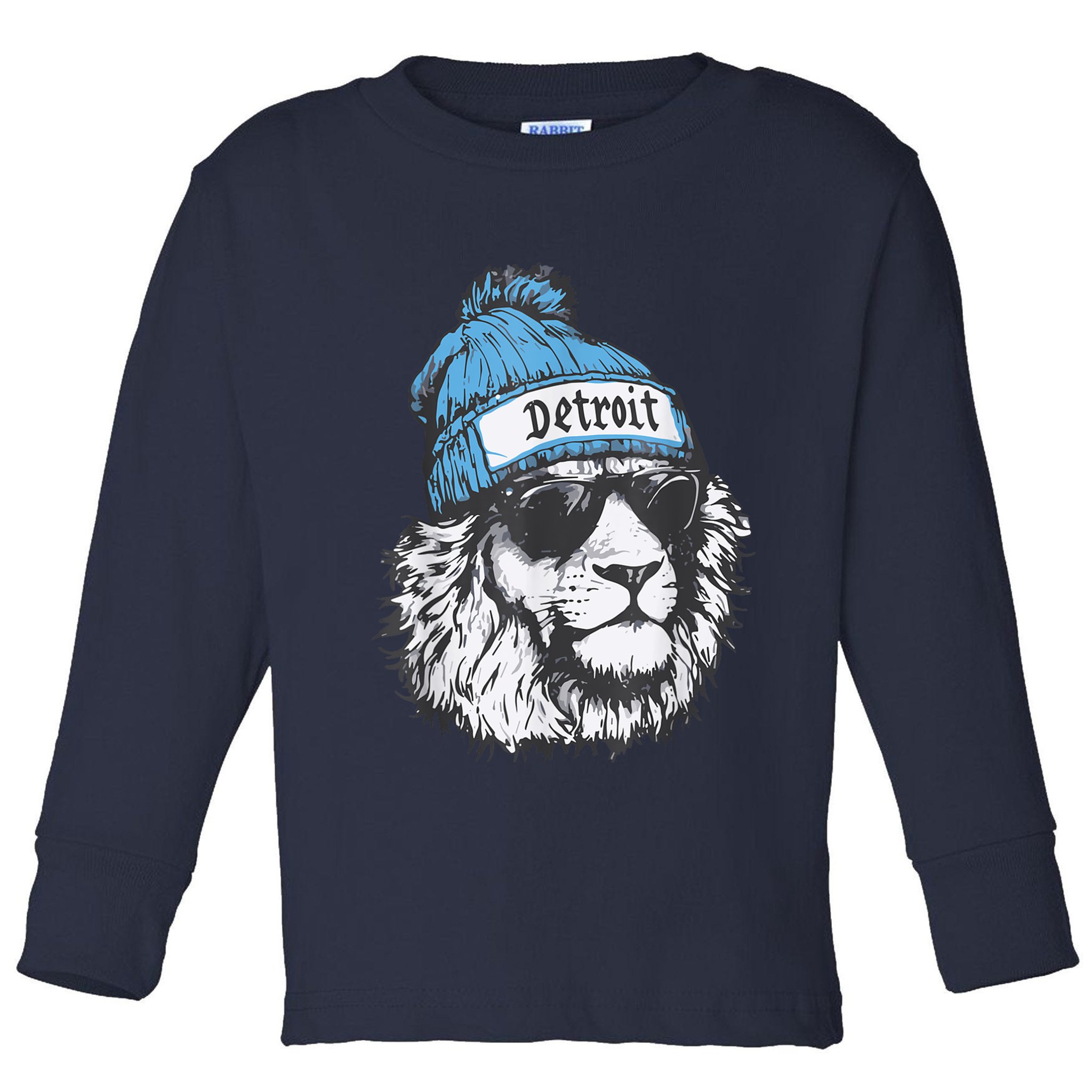 Detroit Lovers Fan Gear Toddler Long Sleeve Shirt