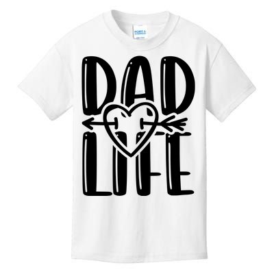 Dad Life Funny Dad Matching Family Kids T-Shirt