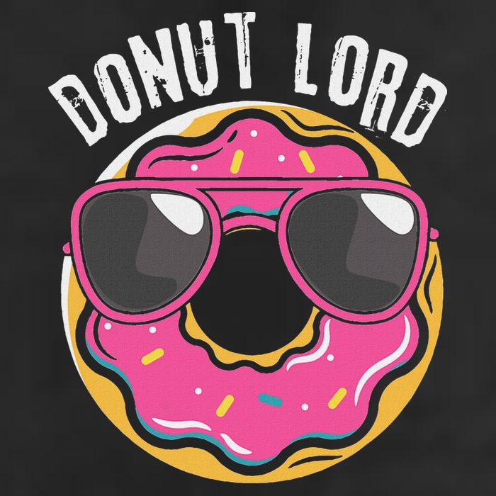 Donut Lord Funny Doughnut Lover Adult Drive Performance Visor