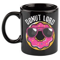 Donut Lord Funny Doughnut Lover 11oz C Handle Ceramic Mug