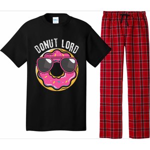 Donut Lord Funny Doughnut Lover Pajama Set