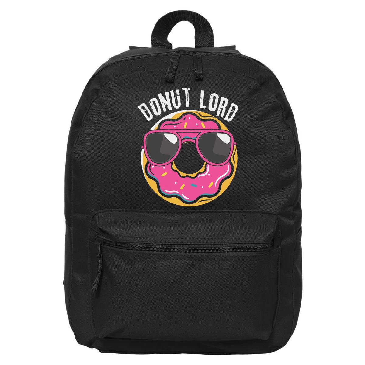 Donut Lord Funny Doughnut Lover 16 in Basic Backpack