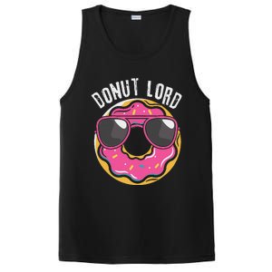 Donut Lord Funny Doughnut Lover PosiCharge Competitor Tank