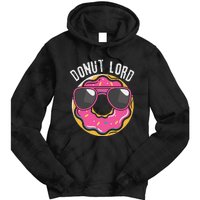 Donut Lord Funny Doughnut Lover Tie Dye Hoodie