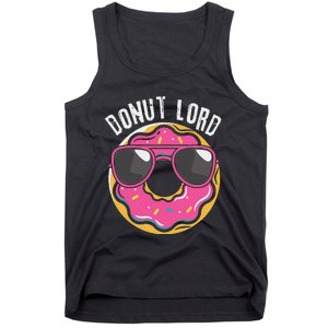 Donut Lord Funny Doughnut Lover Tank Top