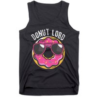 Donut Lord Funny Doughnut Lover Tank Top