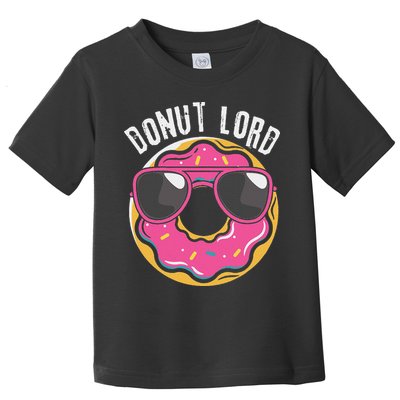 Donut Lord Funny Doughnut Lover Toddler T-Shirt
