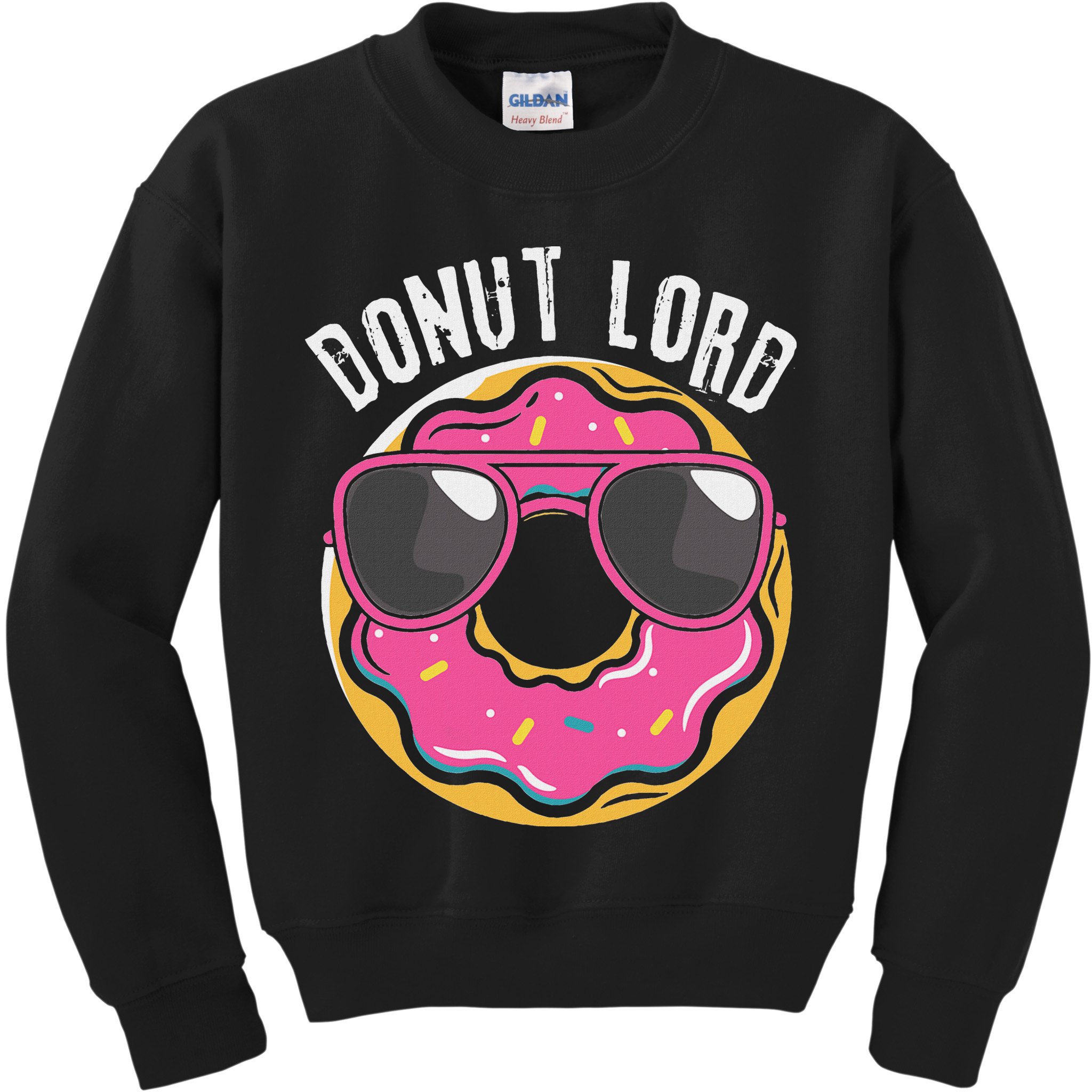 Donut Lord Funny Doughnut Lover Kids Sweatshirt